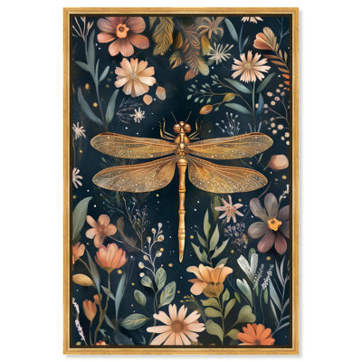 Décoration botanique sur toile Ruby Reed Rider III par Art Remedy