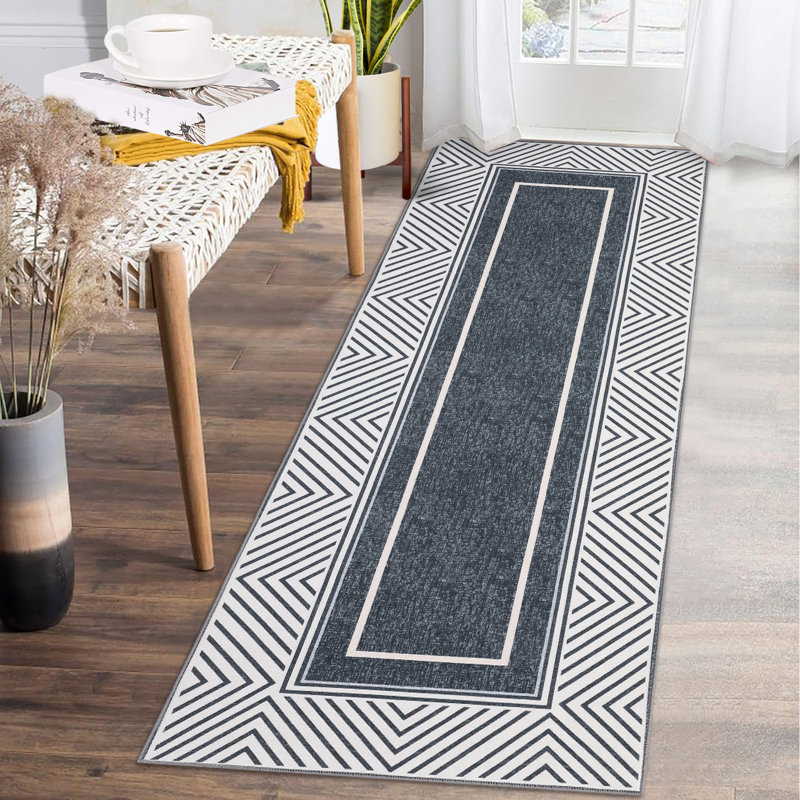Einir Washable Rug, Runner 2' x 6'