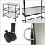 Metal Outdoor Dining Cart With Handle