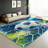 Soccer Ball Goal Net Area Rug, Sports Themed Indoor Floor Mat, Non-Slip Washable Home Decor Rugs for Living Room, Bedroom, Playroom, World Cup Soccer Decor-129341150