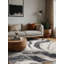Tapis gris lavable à la machine-133052258