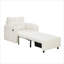 Fauteuil-lit 3 en 1 avec méridienne escamotable extra longue 80 po-447405321