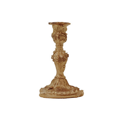 Bougie bougie vintage bougie rétro en laiton doré pour foyer