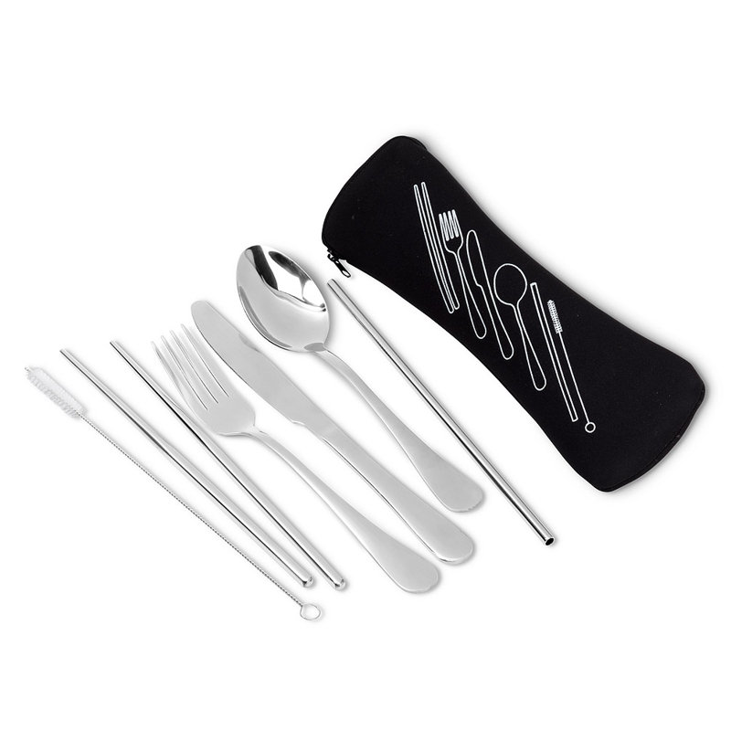 Ebern Designs Stainless Steel (18/10) Flatware Set
