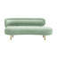 Canapé en velours vert menthe Tov Furniture Tov Furniture-899928284