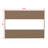 Domi Louvered Polyethylene Plastic Side Wall-97930968-97930974