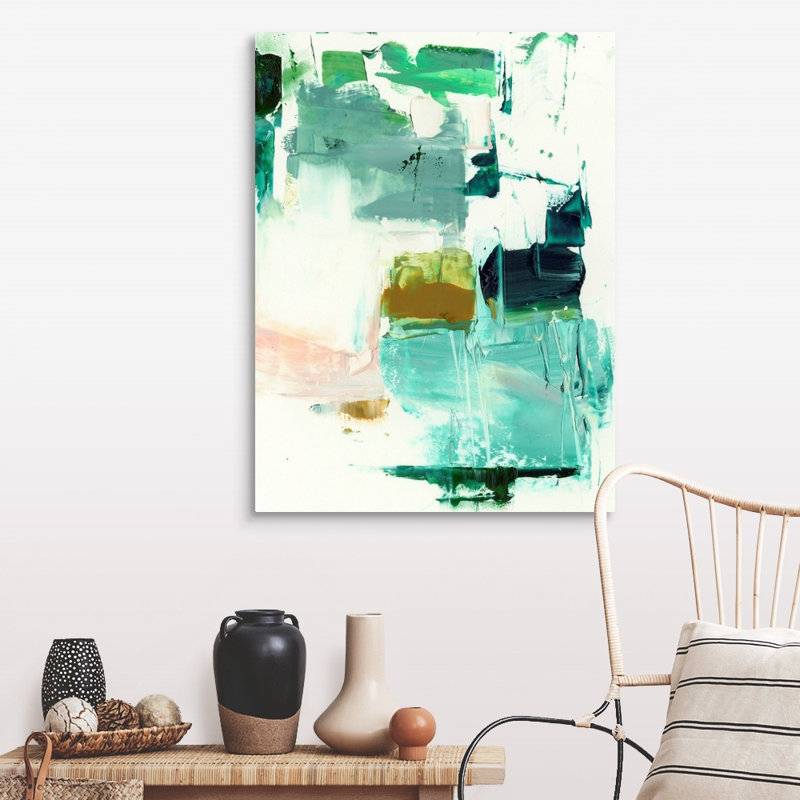 «Tag II» par Ethan Harper - reproduction d'art, H 40 po x l 30 po x P 1,25 po, Toile tendue
