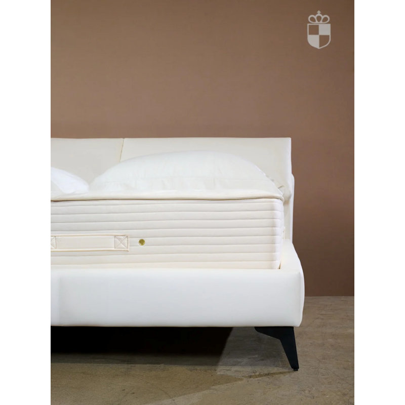 Premier Natural 11.5'' Plush Latex Mattress and Box Spring Set, Twin