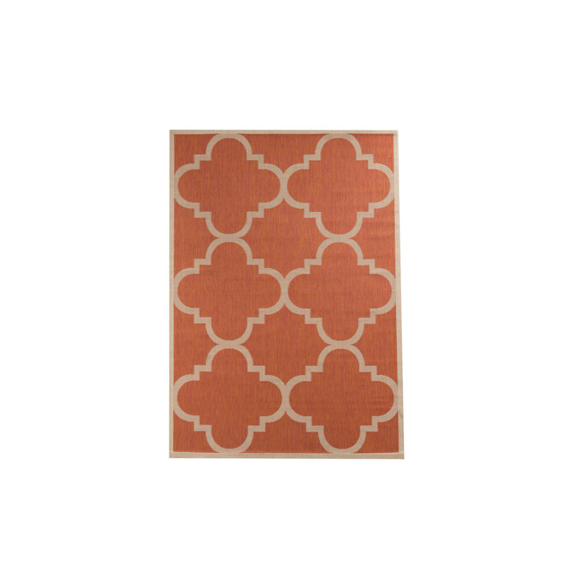 Herefordshire Performance Geometric Indoor/Outdoor Area Rug, Rectangle 2' x 3'7"