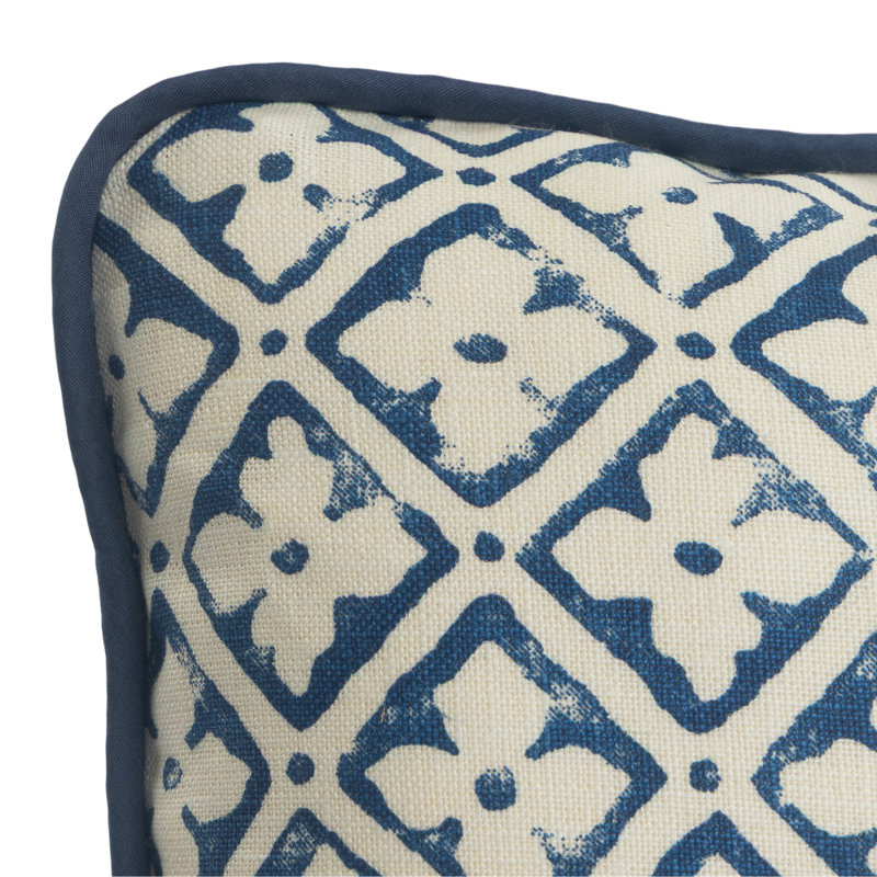 Puccini with Silk Welt Accent Pillow
