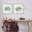Charmant ensemble de 2 giclées de fleurs remplies de fleurs par Nan-1656180937-1656180943