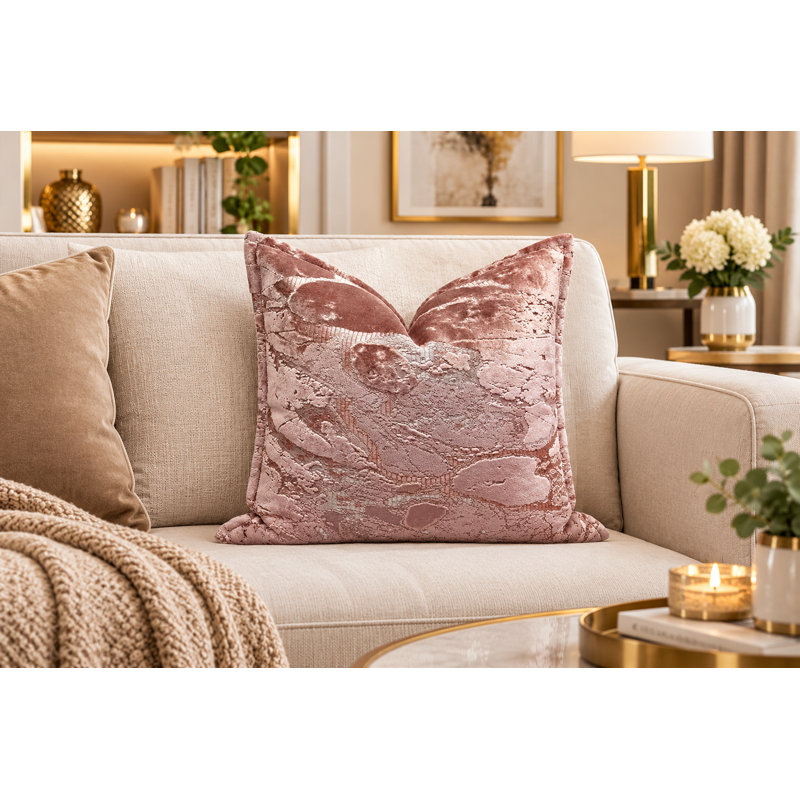 Coussin La Rose 22 x 22