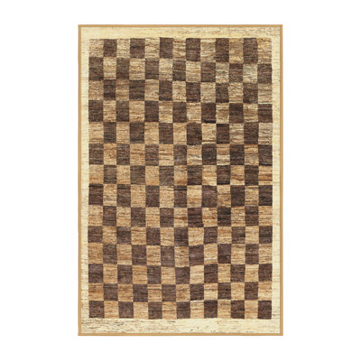 Tapis gris/brun zone contemporaine