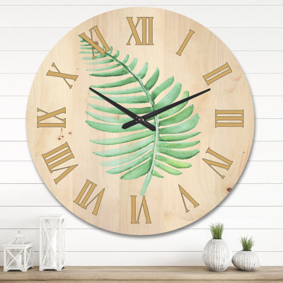 Solid Wood Wall Clock