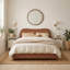 Mabelle Upholstered Ottoman Bed Frame - Bold Curved Headboard Design   -1400924011-1545231617