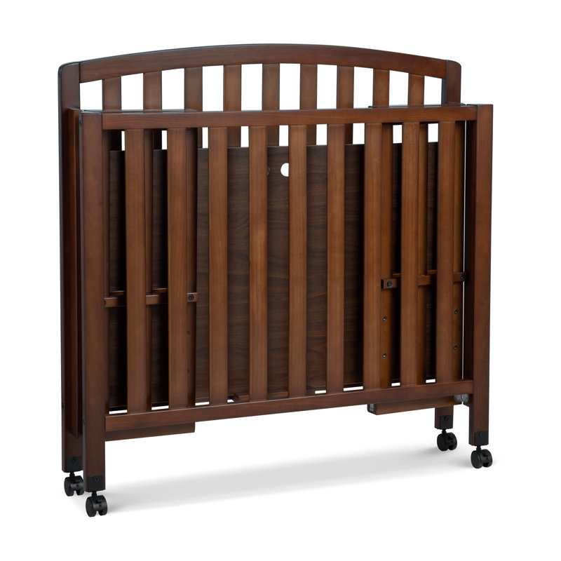 Dylan 3-in-1 Mini Convertible Portable Crib, Espresso
