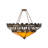 12 - Light Craftsman Brown Unique / Statement Pendant