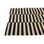 Tapis noir et blanc Orta
