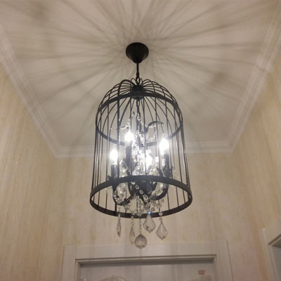 Lustre en cristal 4 lumières
