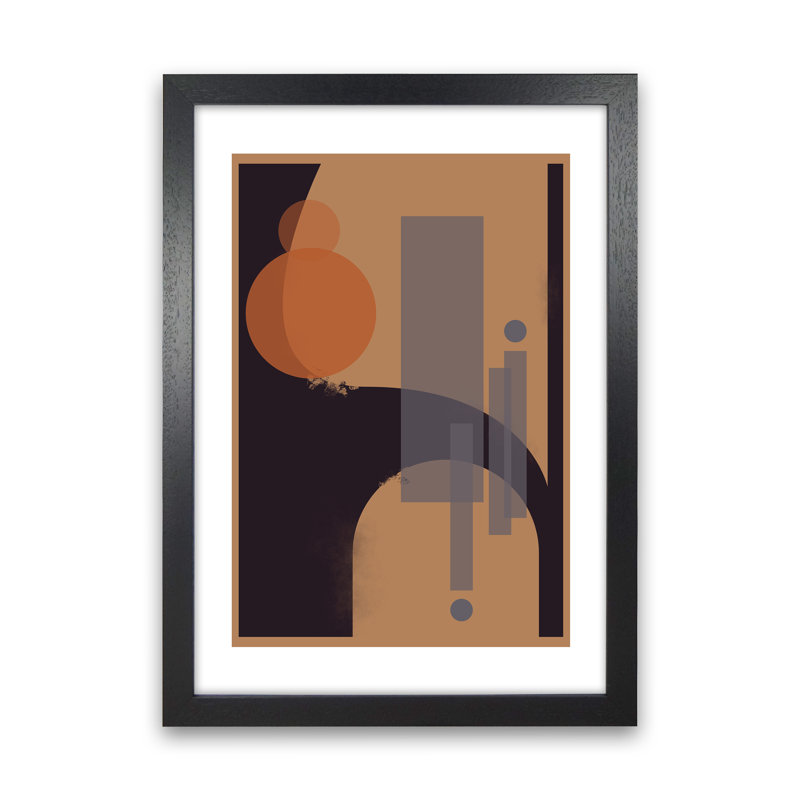 Artprint - Print, Black Framed, 29.7cm H x 21cm W x 3cm D