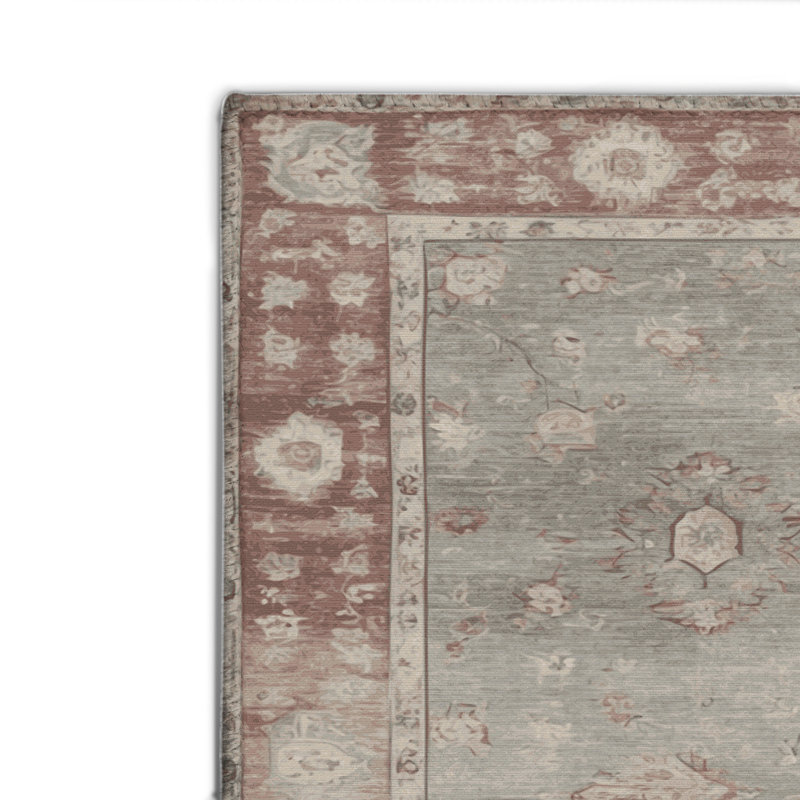 Tapis gris intérieur et extérieur surteint, Rectangulaire 8 pi x 10 pi