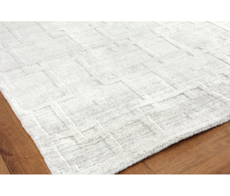 Castelli Geometric Area Rug in Ivory, Rectangle 9' x 12'