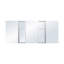 Armoire à pharmacie à miroir encastrée ou à fixation murale pour salle de bain l 84 po x H 36 po et tablettes ouvertes -580773478-580773481