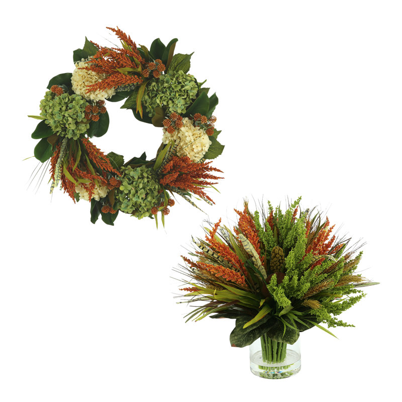 Lohman Assorted Heather Fall Bundle with and Floral
