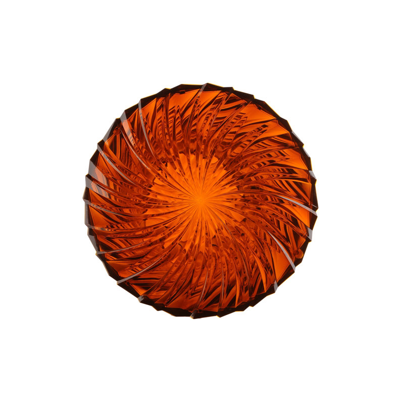 Sparkle End Table, Amber