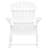 Rustic Outdoor Chair, Made Of Wood, White Color, Foldable Wood White, Foldable, With A Frame-811990534