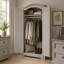 Tilburg 2 Door Solid Wood Wardrobe