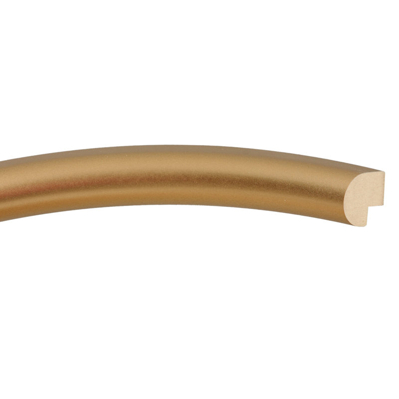 Rowles Rectangle Mirror, 17.375" x 13.375", Gold Spray