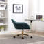 Chaise de bureau verte en tissu Teddy-814594620