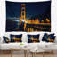 Tapisserie nuit sea bridge golden gate-28501695