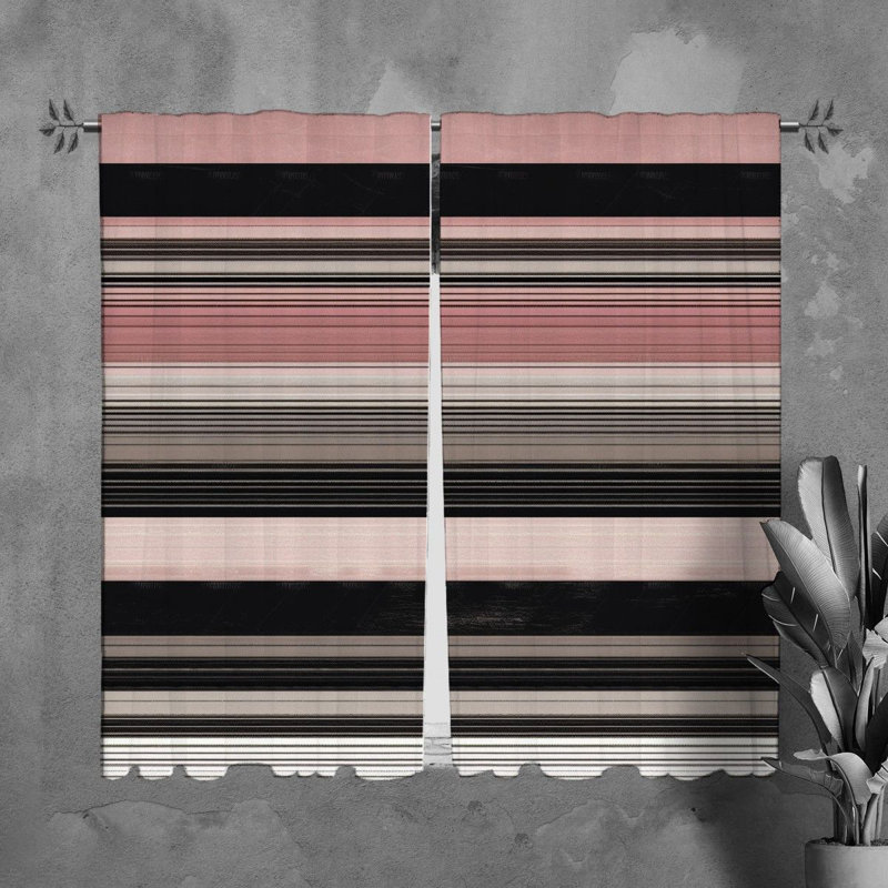 Kylena Room Darkening Curtain Pair, 20" W x 61" L