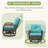 5-Piece Wicker Swivel Patio Seating Group with Tempered Glass Table Top and Cushions-923873730
