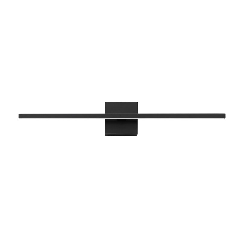 28''  Dimmable LED Vanity Light Bath Bar, Matte Black