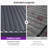 PURPLE LEAF Louvered Pergola 11' x 21' Aluminum Outdoor Pergola-137969194