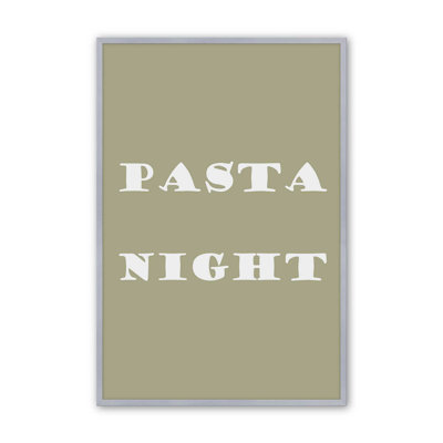Imprimé Pasta Night