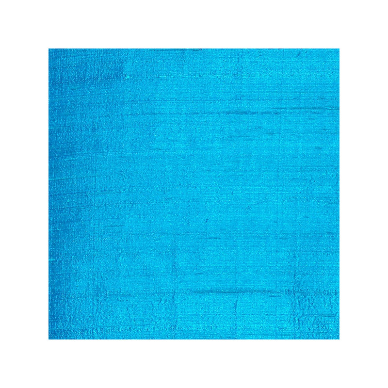 Housse et coussin à recouvrir carré Sankara, H 16 po x l 16 po x P 5 po, Bleu paon
