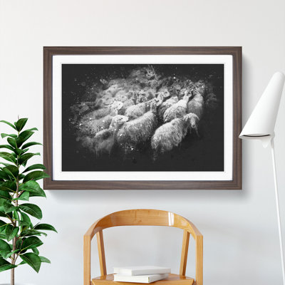 Flock of Sheep Vol.1 - Picture Frame Graphic Art