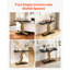 Table console dorée de 39 pouces