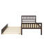 Sturdy Wood Twin-Size Platform Bed Frame Featuring A Pull-Out Trundle-759794430