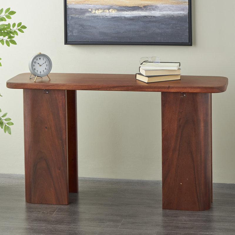 Console en bois brun foncé Breene