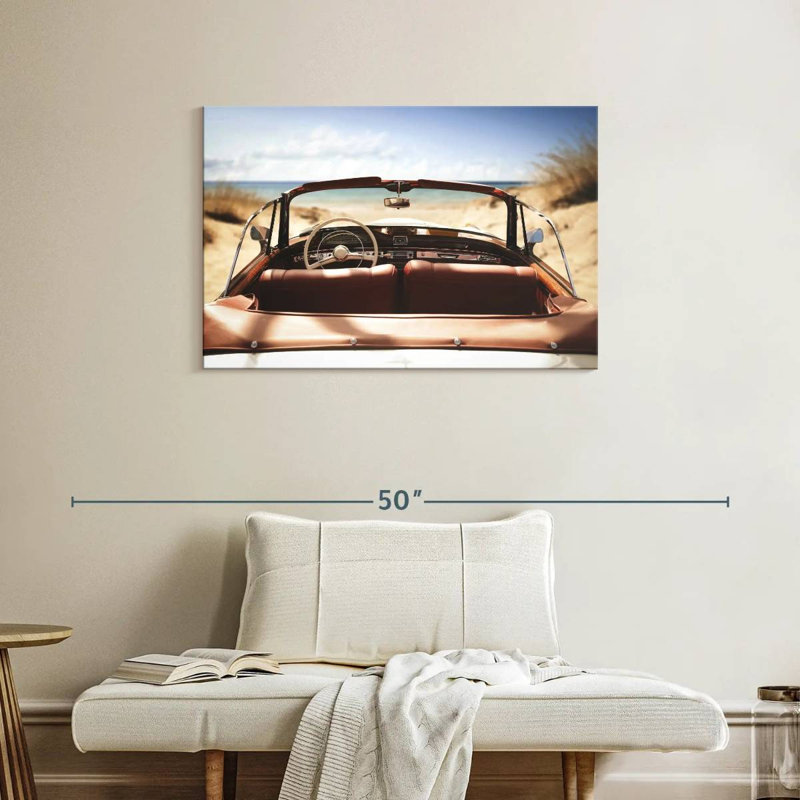Voiture convertible Mehar Beach, H 24 po x l 36 po