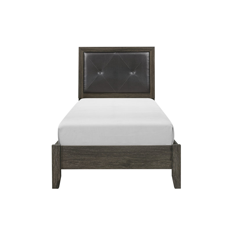 Lit Myron, Grand, Espresso foncé