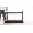 Wexford Collection Solid Wood Writing Desk Set with 2 Drawers, Traditional Console Desk and Vanity Table Set for Small Spaces, Narrow Home Office Desk with Storage-174850067