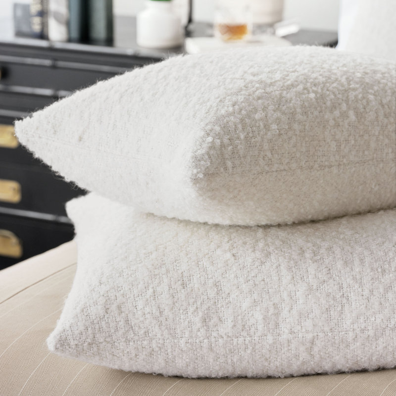 Kelso Wool Square Pillow Cover & Insert