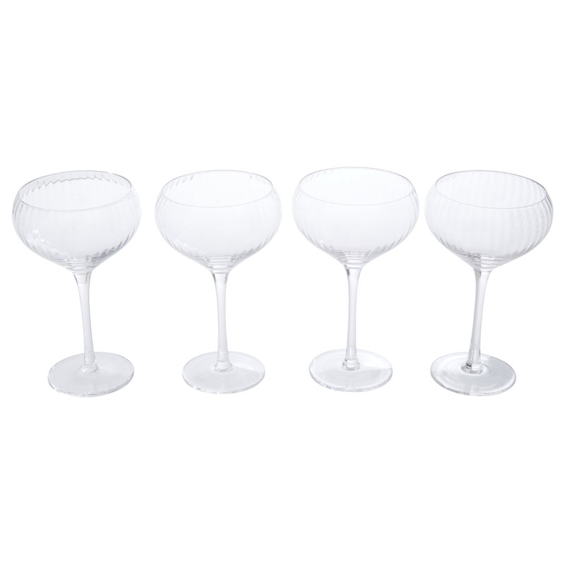 Anvita 0ml Martini Glass Set