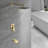 10 Inch Wall Mounted Tub Shower System Single Handle Shower Faucet Set Brass Shower Trim Kit With Rough-In Valve-111671644
